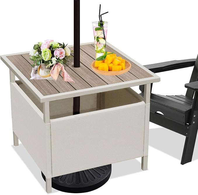 LZRS Adirondack Square Outdoor Side Table - Image 4