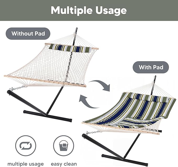 SUNCREAT Hammocks Double Outdoor Hammock - Image 3