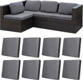 8Pcs Stretch Patio Cushion Covers, Outdoor Couch Covers Replacement, Outdoor by BIETYONE