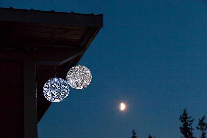 Soji Stella Market, LED Outdoor Solar Lantern, Handmade - Image 8