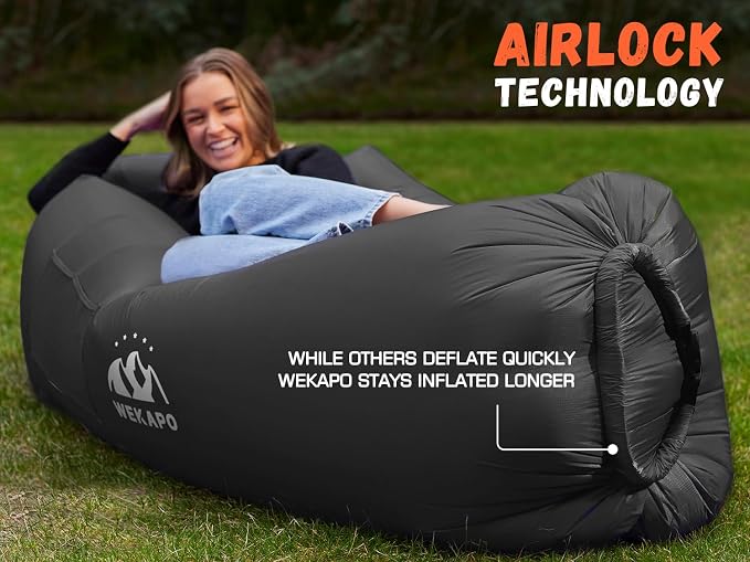 WEKAPO Inflatable Couch Air Lounger Chair - Image 5