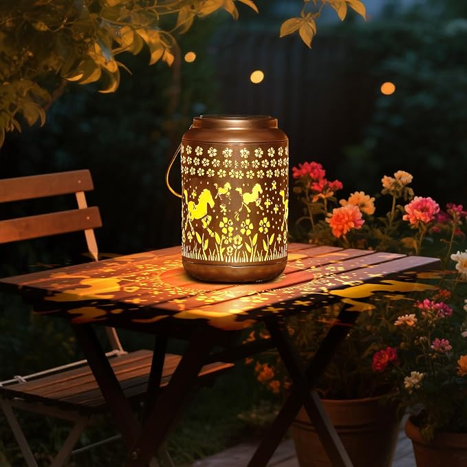 Horse Solar Lantern Outdoor Horse Decor Garden Decor Waterproof Light Hanging - Image 6