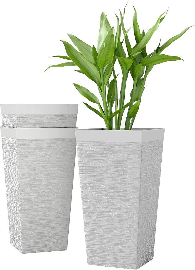 Outsunny 22.8 Inch Tall Planters by Outsunny