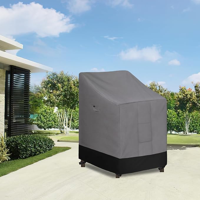 Easy-Going Heavy Duty Outdoor Stackable Chair Cover, Waterproof Patio Chair - Image 2