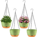 4 Pack Plastic Hanging planters by KPUVX