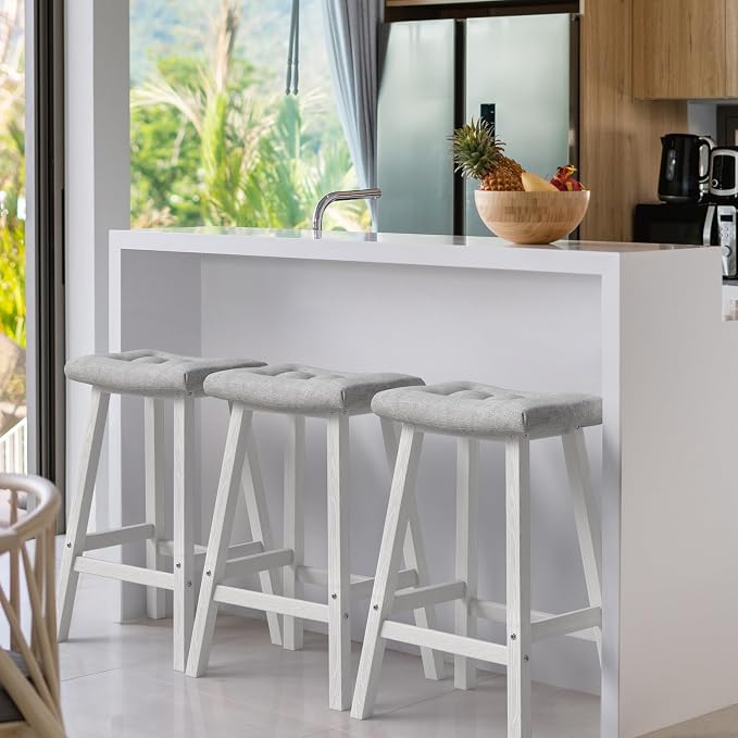 Ciokea 6 Set 29" Outdoor Bar Stools - Image 8