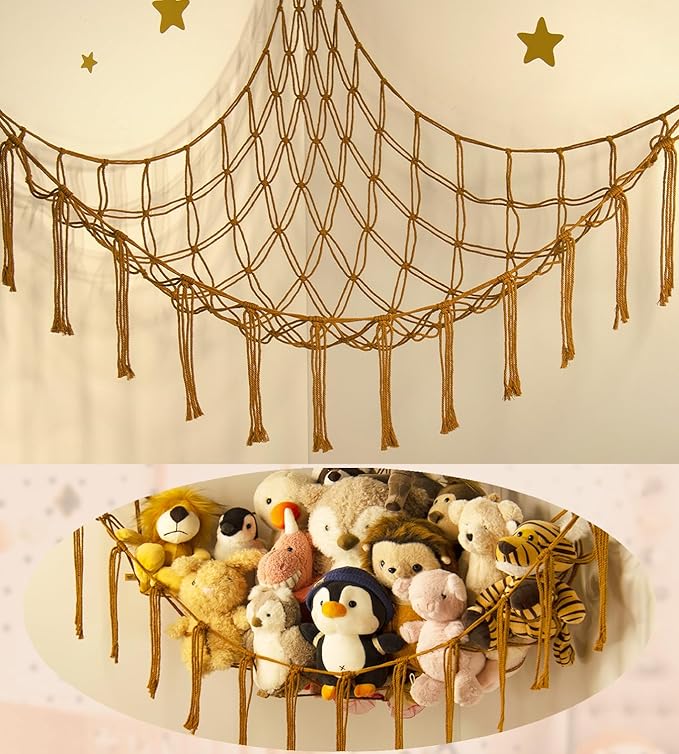Stuffed Animal Hammock-Large Stuffed Animal Net by MirolamUS
