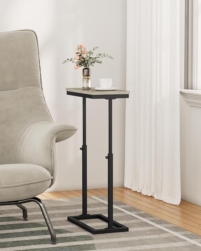 TUTOTAK End Table, Side Table, Tall Couch Table, Sofa Table, Living Room - Image 6