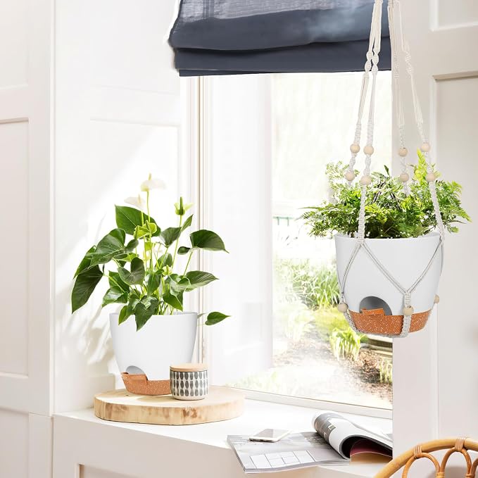 GARDIFE 8 Inch Hanging Planters - Image 6