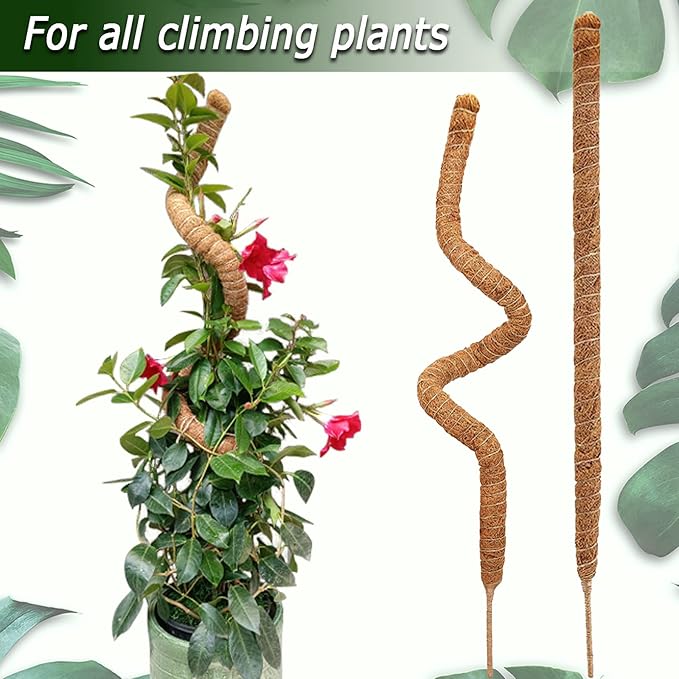 2 Pack 25" Moss Pole, Bendable Moss Pole - Image 4