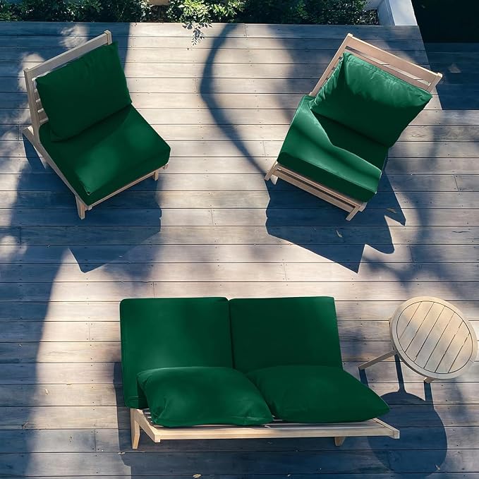 Sundale Outdoor Olefin Deep Seat Cushion, Patio Chair Cushion and Pillow - Image 9