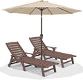 SERWALL Patio Chaise Lounge Chair Set of 2 by SERWALL