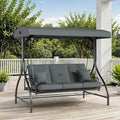 TLSUNNY 3-Seat Outdoor Patio Porch Swing by TLSUNNY