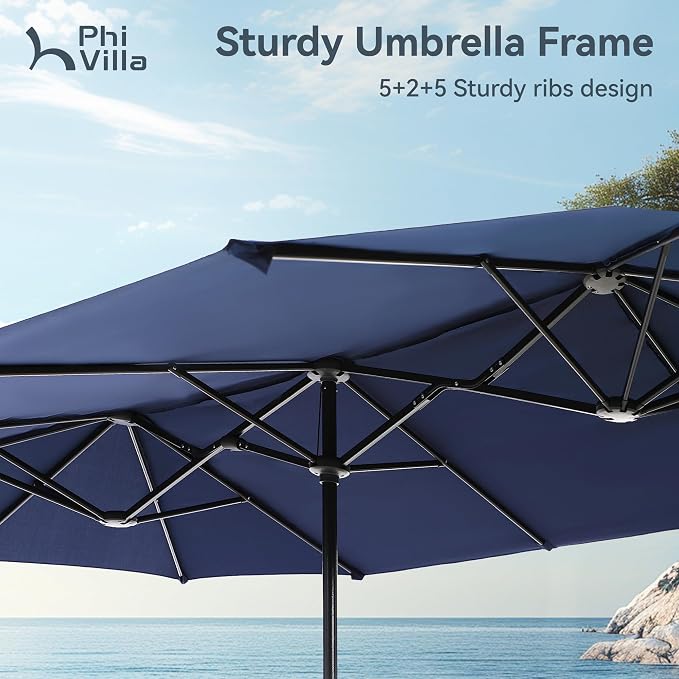 PHI VILLA 7 Pieces Outdoor Dining Set - Image 5