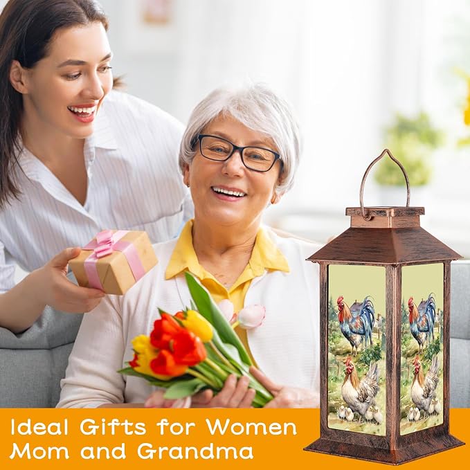 Solar Lanterns for Garden Decor, Waterproof Design Ideal Birthday Gifts for - Image 6