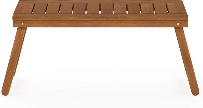Furinno Tioman Outdoor Hardwood Coffee Folding Table - Image 6