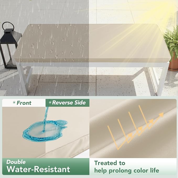 Outdoor Bench Cushion: Waterproof and Fade Resistant Patio Furniture Cushions - Image 3