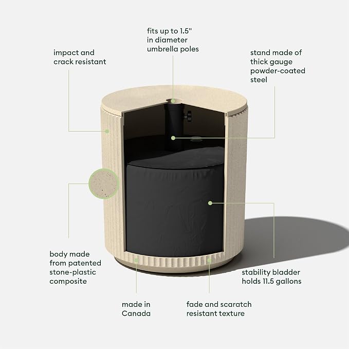 Veradek Umbrella Side Table - Image 3