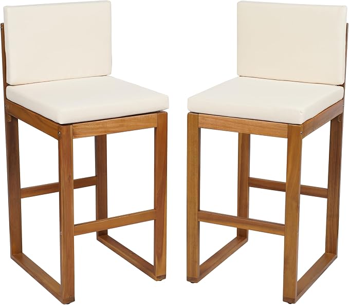 Christopher Knight Home Gree Outdoor Counter Height Bar Stools Set of 2 - Image 4
