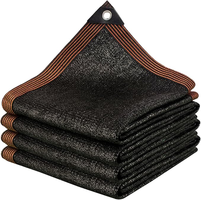 90% Black Shade Cloth, Durable Mesh Tarp by IMSGVIFO