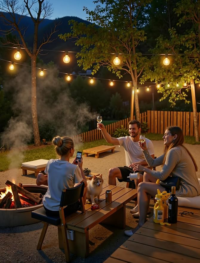50FT Solar String Lights Outdoor - Image 9