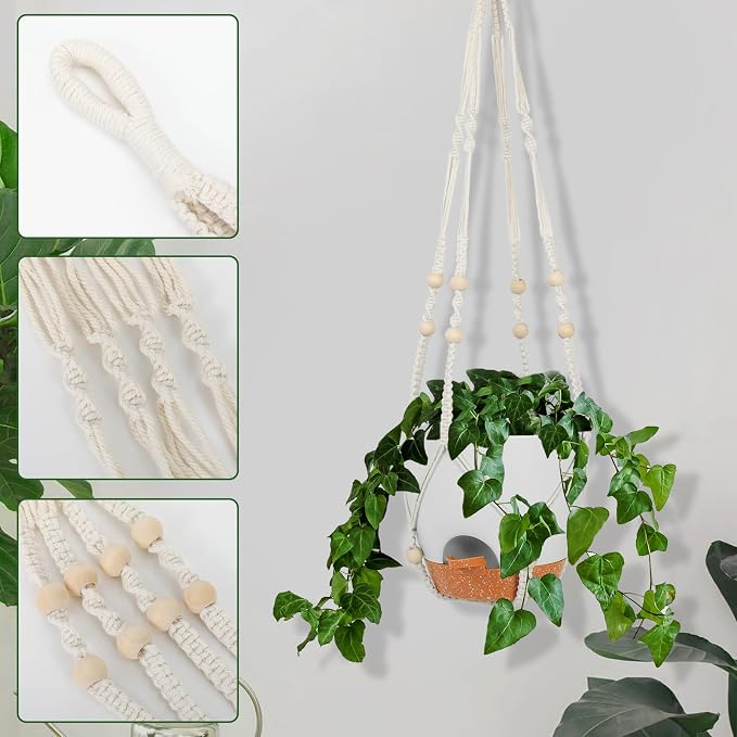 GARDIFE 8 Inch Hanging Planters - Image 4