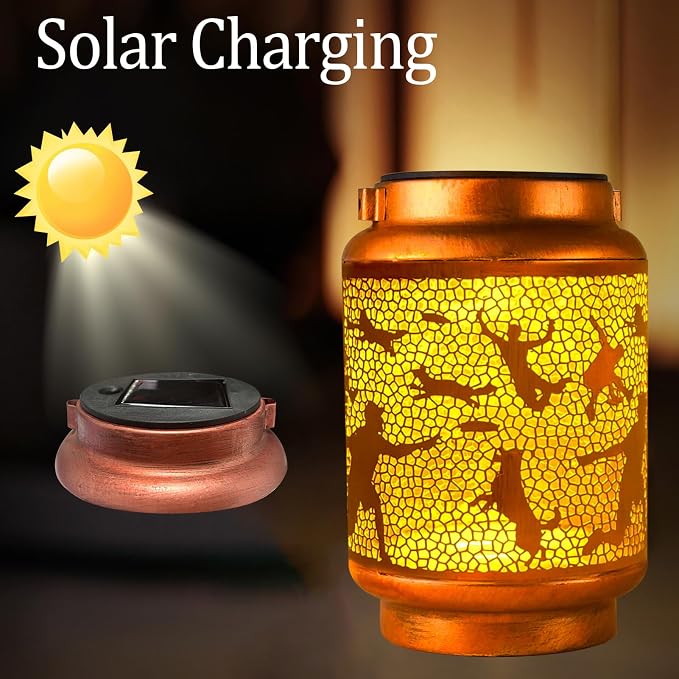 Solar Lanterns Outdoor Waterproof Gifts - Image 2