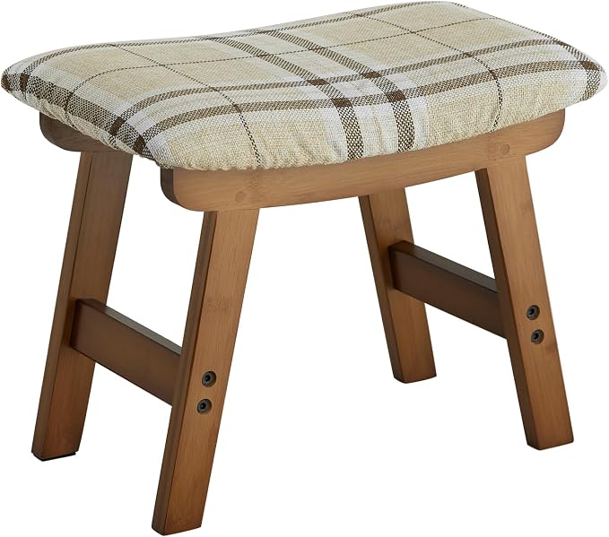 Foot Stool Ottoman Foot Rest Under Desk, Small Stool by Furshus