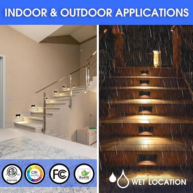 Energetic 120V LED Stair Lights - Image 4