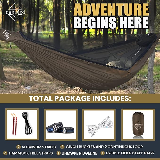 Onewind 11ft Camping Hammock - Image 3