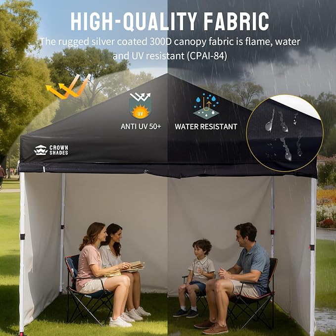 CROWN SHADES 10X10 Comercial Instant Canopy Pop Up Tent - Image 4