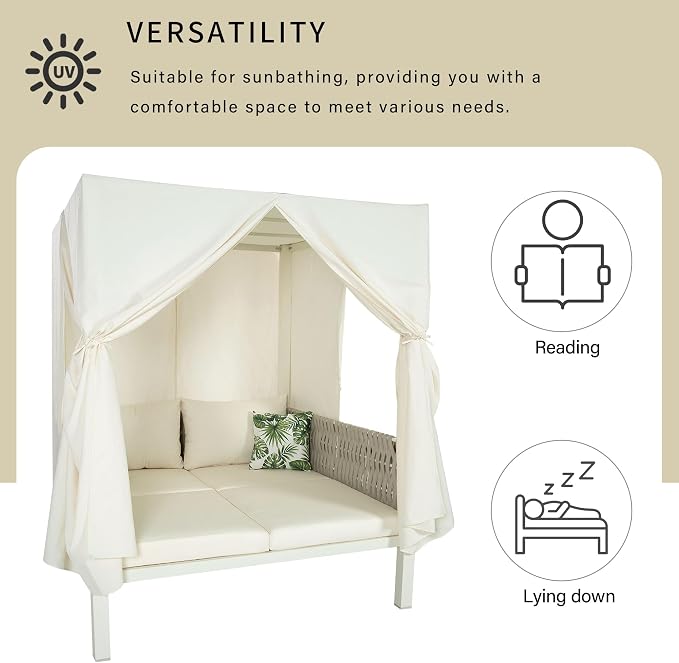 Merax Outdoor Patio Daybed - Image 4