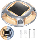 AGPTEK Solar Driveway Lights Outdoor 1 Pack, 2 Color Modes LED Deck Dock Marine by AGPTEK