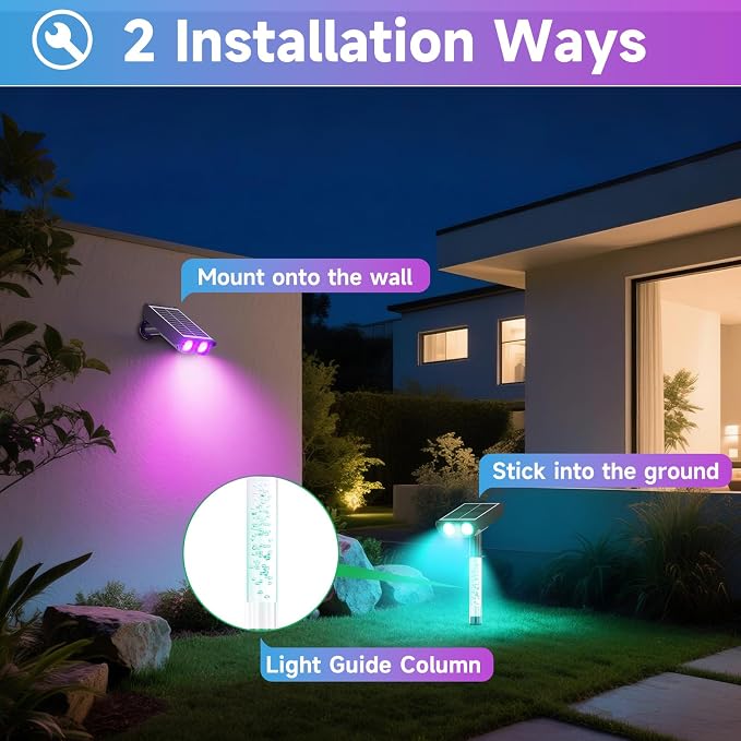 RGB Solar Spot Lights Outdoor - Image 7