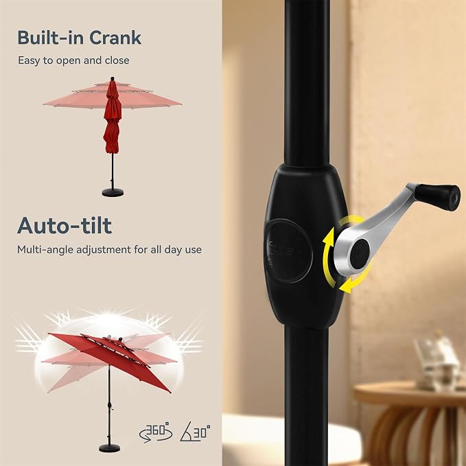 PHI VILLA 5 Pcs Patio Dining Set - Image 8