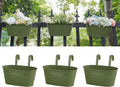 Dahey 10.5 Inch Metal Iron Hanging Flower Pots by Dahey