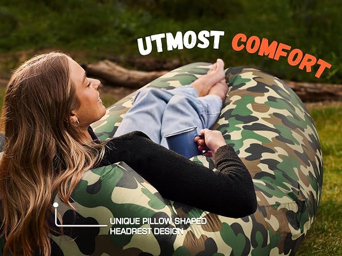 WEKAPO Inflatable Couch Air Lounger Chair - Image 6