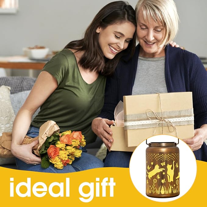 Cat Gifts Solar Lanterns Outdoor Waterproof, Birthday Gifts - Image 6