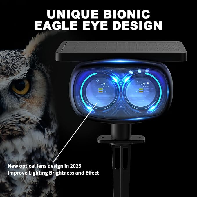 Solar Spot Lights Outdoor Waterproof IP68, RGB Colors Changing Solar Lights - Image 6