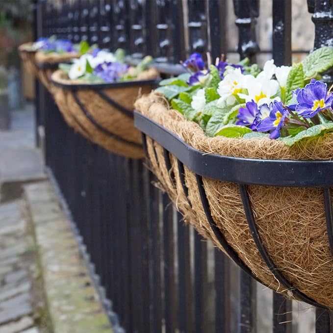 4 Pack Coco Liners for Window Planter Box - 24in 100% Natural Coconut Coir - Image 8