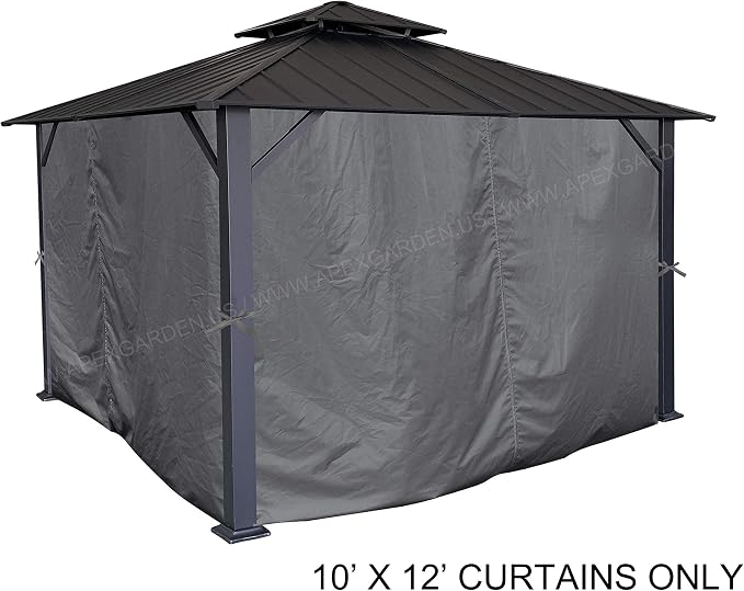 APEX GARDEN Four-Side Privacy Curtain Set - Image 6