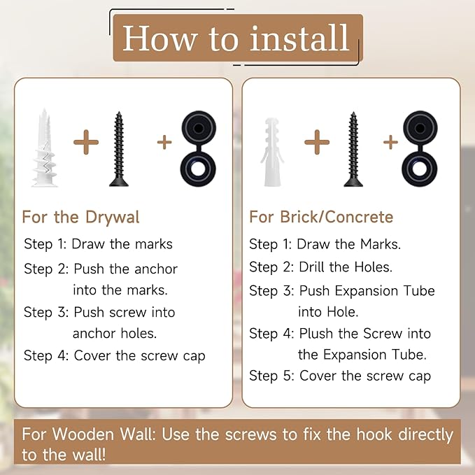2Pack 4Inch Ceiling Hooks for Hanging Plant, Hanger for Indoor and Outdoor - Image 6