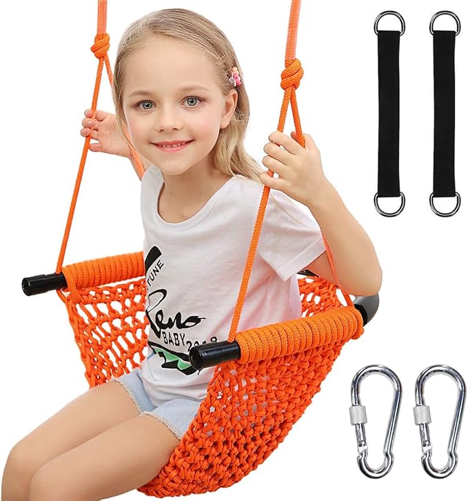 Hi-Na Kids Swing for Swing Set, Heavy Duty Rope Swings by Hi-Na