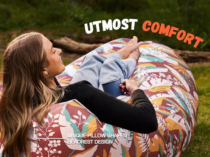 WEKAPO Inflatable Couch Air Lounger Chair - Image 6