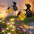 Solar Lights Outdoor Decorative, Watering Can by OSTRITEC