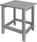 Outdoor Side Tables Adirondack, HDPE Small Table by GARDENSTAR