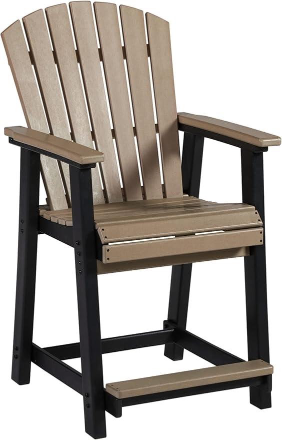 Signature Design by Ashley Outdoor Fairen Trail HDPE Patio Barstool - Image 9