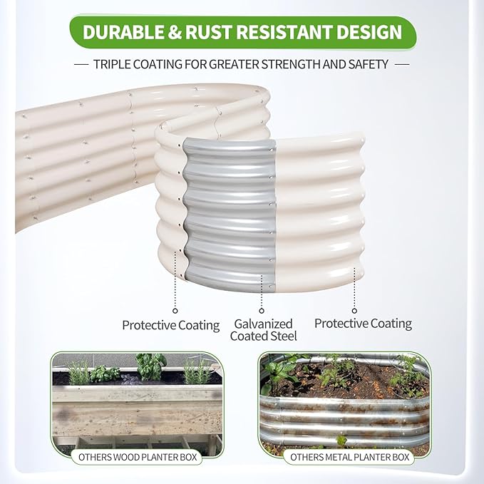Galvanized Raised Garden Bed - Image 3