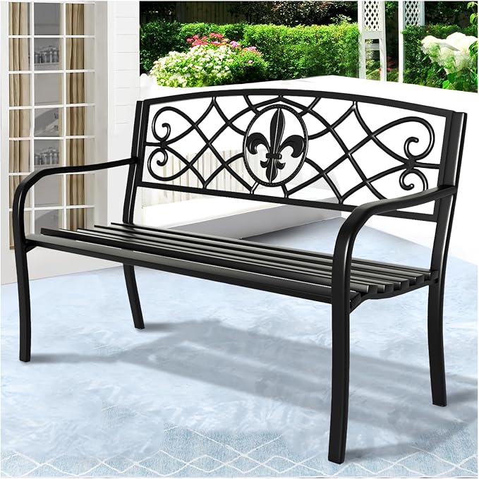 YLGJ&TIDY 50 Inches Garden Benches - Image 5