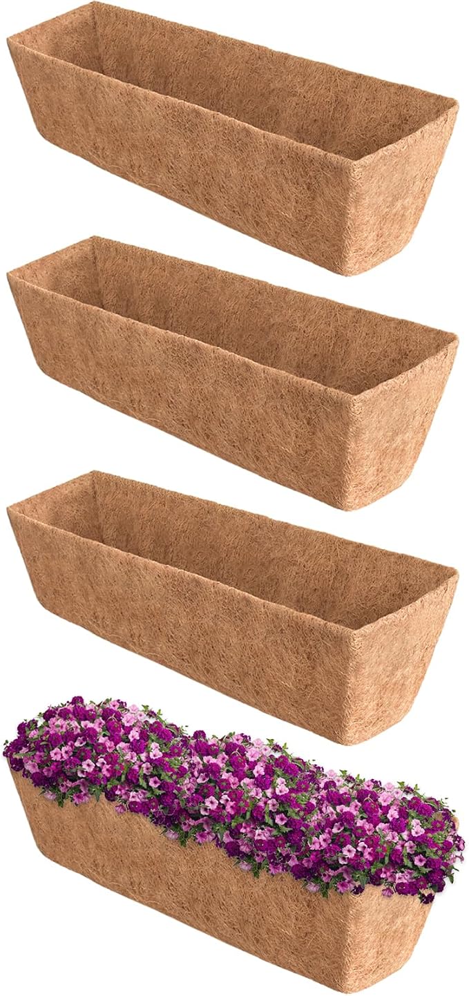 Halatool 4 Pack 30 Inch Coconut Liners by HALATOOL